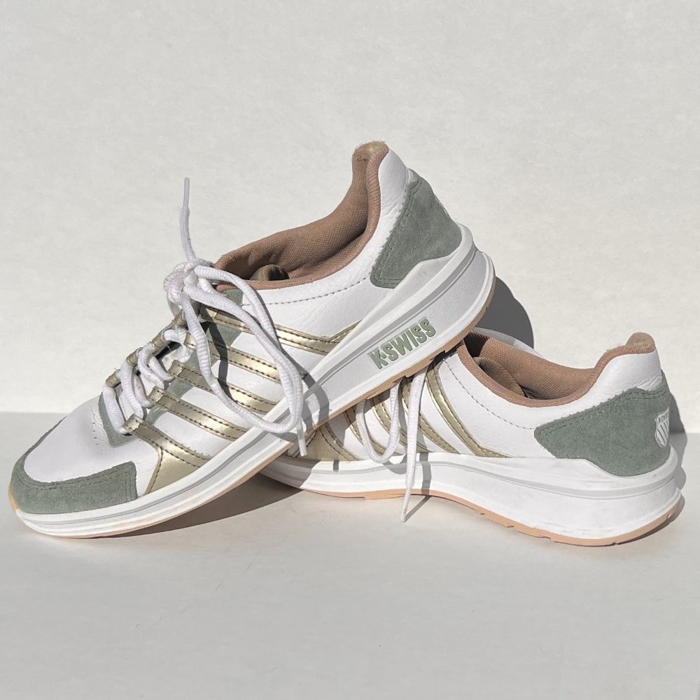 K-Swiss Vista Trainer Pickleball Court Shoes Streetwear EUC Women's 8.5